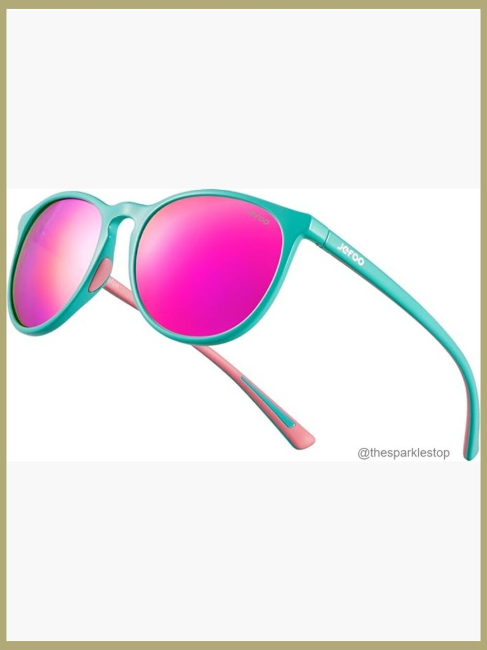 Classic Polarized Sunglasses with TR90 Frame for Petite Faces